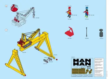 Notices de montage Playmobil 4210-A - Grue sur portique (2)