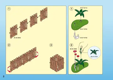 Notices de montage Playmobil 4212-A - Coffret "Le conte des enfants dans la forêt" (2)