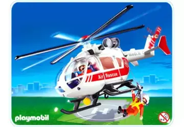 Playmobil 4222-A - Sauveteurs / hélicoptère de sauvetage