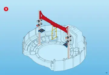 Bauanleitungen Playmobil 4230-A - Großes Zirkuszelt mit LED-Portal (11)