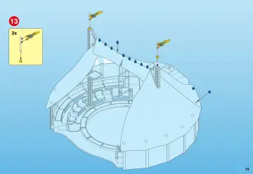 Bauanleitungen Playmobil 4230-A - Großes Zirkuszelt mit LED-Portal (15)