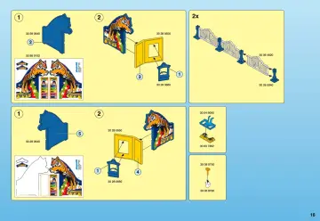 Bauanleitungen Playmobil 4230-A - Großes Zirkuszelt mit LED-Portal (16)