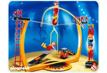 Playmobil 4236-A - Funambules avec piste d'acrobaties