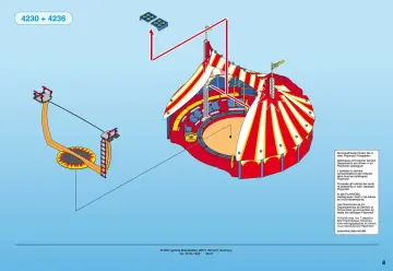 Bauanleitungen Playmobil 4236-A - Hochseilartisten (8)