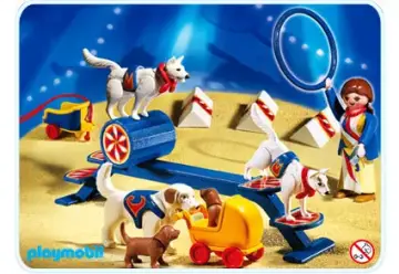 Playmobil 4237-A - Educatrice avec chiens savants