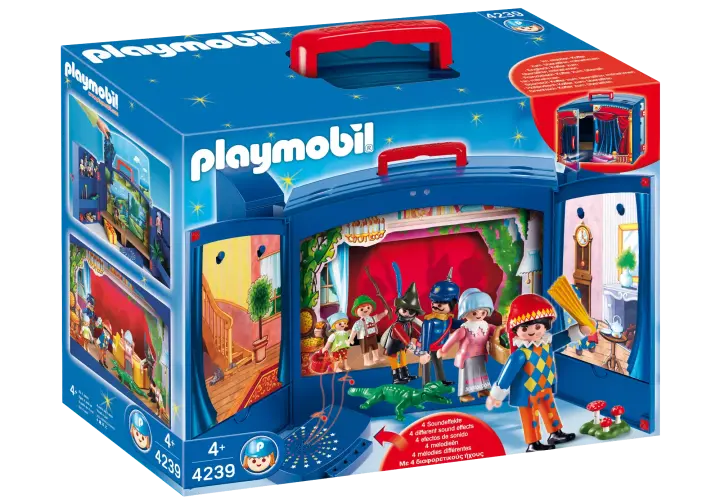 Playmobil 4239 - My Take Along Puppet Theater - BOX