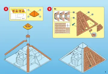 Bauanleitungen Playmobil 4240-A - Pyramide (5)