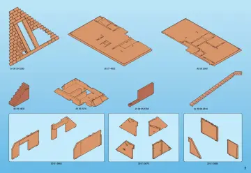 Bauanleitungen Playmobil 4240-A - Pyramide (7)