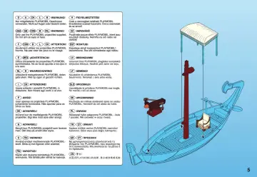 Notices de montage Playmobil 4241-A - Barque égyptienne (5)