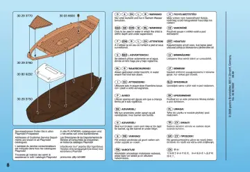 Notices de montage Playmobil 4241-A - Barque égyptienne (8)