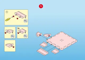 Bauanleitungen Playmobil 4251-A - Schlossküche (2)