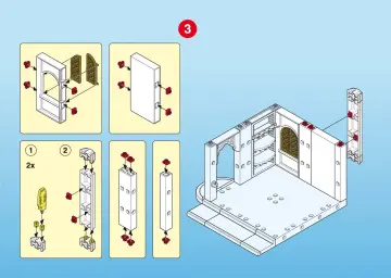 Bauanleitungen Playmobil 4251-A - Schlossküche (4)