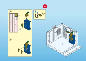 Bauanleitungen Playmobil 4255-A - Schatzkammer (5)