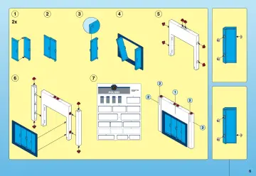 Notices de montage Playmobil 4263-A - Polizei-Hauptquartier (6)