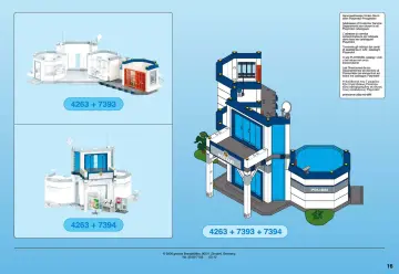 Bauanleitungen Playmobil 4263-A - Polizei-Hauptquartier (16)