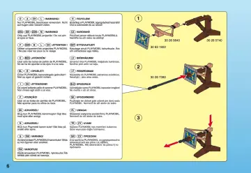 Notices de montage Playmobil 4273-A - Centurion / soldats / campement (6)