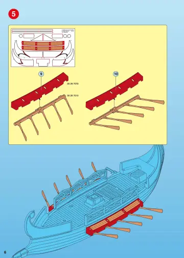Notices de montage Playmobil 4276-A - Galère romaine (1) (6)