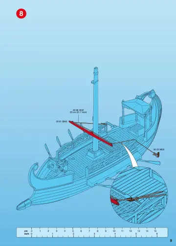 Bauanleitungen Playmobil 4276-A - Römer-Galeere (9)