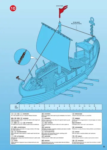 Notices de montage Playmobil 4276-A - Galère romaine (1) (11)