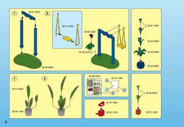 Bauanleitungen Playmobil 4281-A - Wintergarten mit Sonnenterrasse (4)