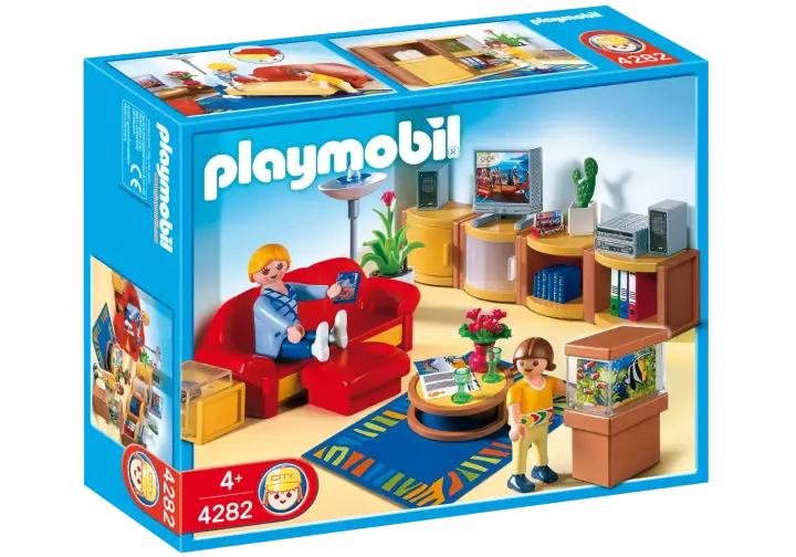 Playmobil 4282-A - Sonniges Wohnzimmer - BOX