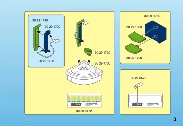 Notices de montage Playmobil 4285-A - Salle de bains (3)