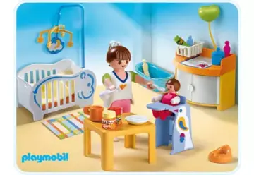 Playmobil 4286-A - Chambre de bébé