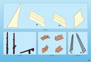 Bauanleitungen Playmobil 4290-A - Großes Piraten-Tarnschiff (20)
