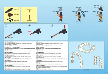 Bauanleitungen Playmobil 4294-A - Soldatenbastion mit Leuchtturm (13)