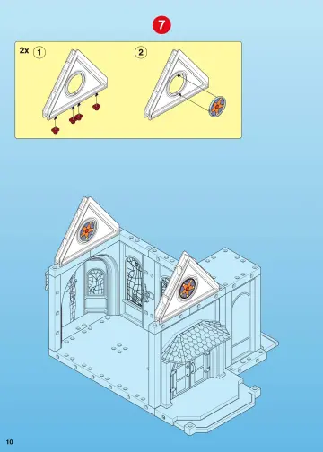 Bauanleitungen Playmobil 4296-A - Kirche (10)