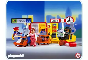 Playmobil 4303-A - Voyageurs / quai