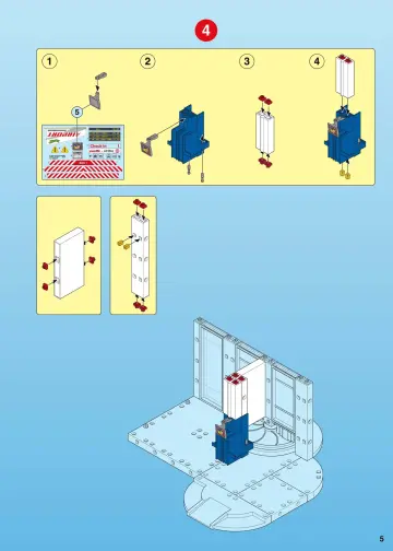 Bauanleitungen Playmobil 4311-A - Verkehrsflughafen (5)