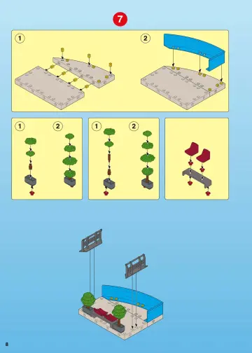 Bauanleitungen Playmobil 4311-A - Verkehrsflughafen (8)