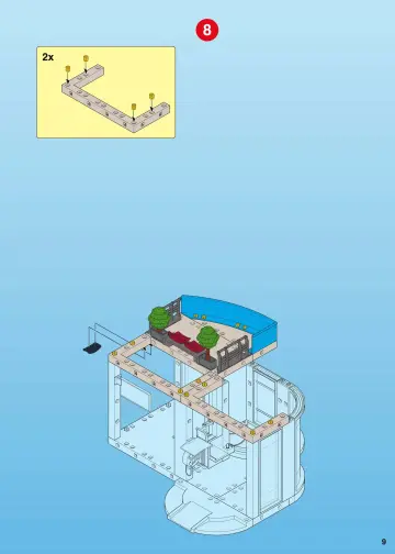 Bauanleitungen Playmobil 4311-A - Verkehrsflughafen (9)