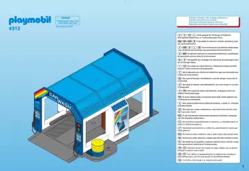 Bauanleitungen Playmobil 4312-A - Autowaschanlage (1)