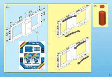 Notices de montage Playmobil 4312-A - Station de lavage voitures (4)