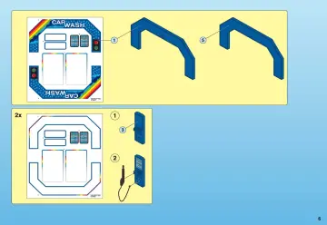 Bauanleitungen Playmobil 4312-A - Autowaschanlage (6)