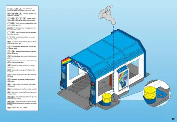 Notices de montage Playmobil 4312-A - Station de lavage voitures (10)