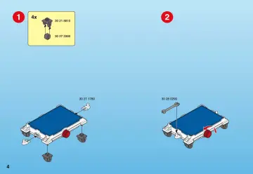 Bauanleitungen Playmobil 4315-A - Cargo- und Treppenfahrzeug (4)