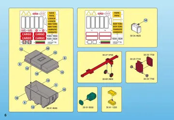 Bauanleitungen Playmobil 4315-A - Cargo- und Treppenfahrzeug (6)