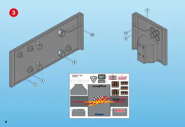 Notices de montage Playmobil 4321-A - Voiture avec atelier tuning (4)