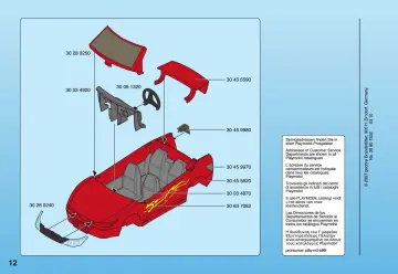 Notices de montage Playmobil 4321-A - Voiture avec atelier tuning (12)