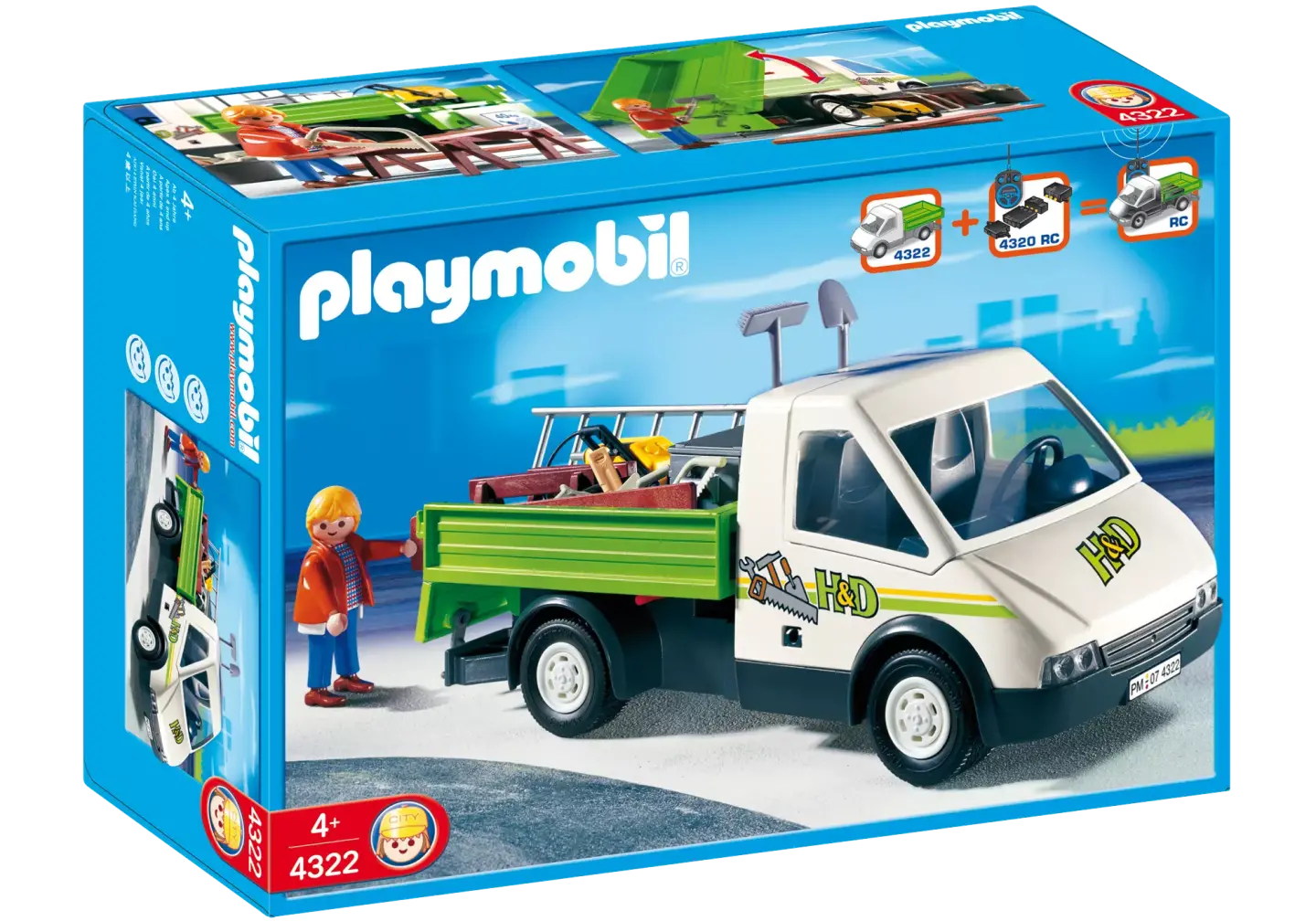 Abapri - Playmobil 4322-A - Entrepreneur et camionnette