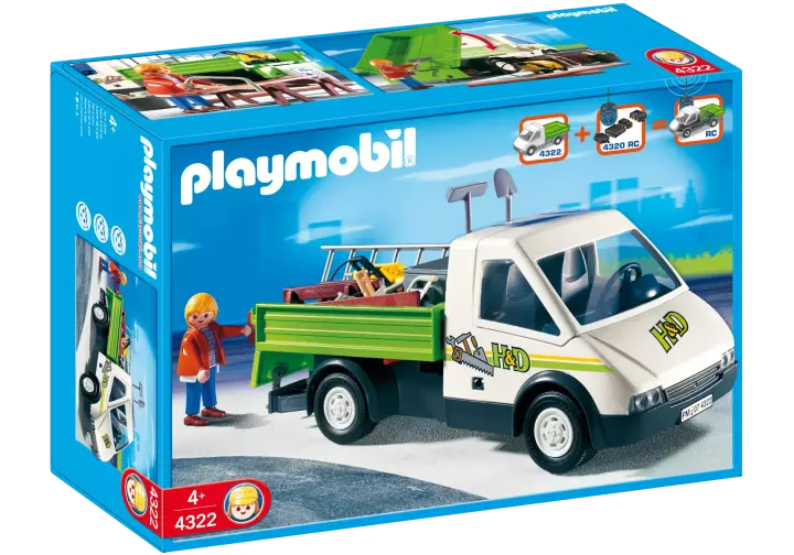 Playmobil 4322-A - Entrepreneur et camionnette - BOX