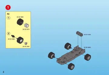 Notices de montage Playmobil 4322-A - Entrepreneur et camionnette (2)