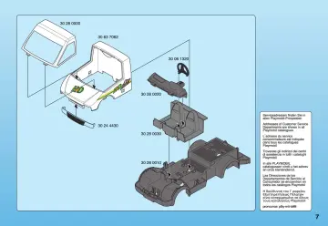Notices de montage Playmobil 4322-A - Entrepreneur et camionnette (7)