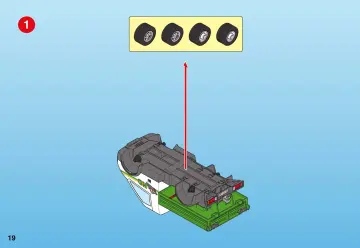 Notices de montage Playmobil 4322-A - Entrepreneur et camionnette (19)