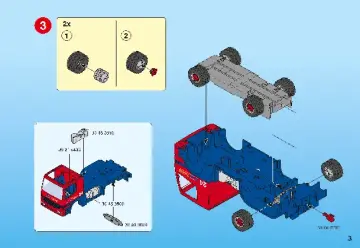 Notices de montage Playmobil 4323-A - Routier avec camion et remorque (3)