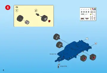 Bauanleitungen Playmobil 4323-A - LKW mit Anhänger (6)
