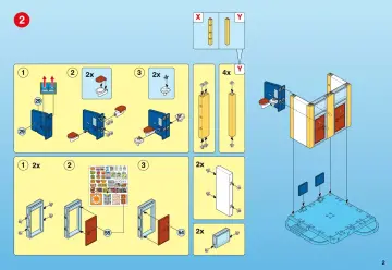 Bauanleitungen Playmobil 4324-A - Große Schule mit Einrichtung (2)